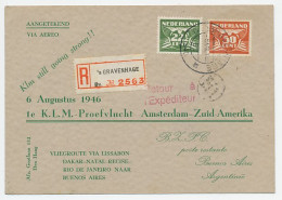 VH A Amsterdam - Buenos Aires Argentinie 1946 - Non Classés