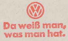 Meter Cut Germany 1999 Car Volkswagen - VW - Coches