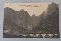 DPT 34 - Environs De St-Pons - Devant Les Gorges D'Hérie - Passage De L'express Paris-Lamalou - Zonder Classificatie