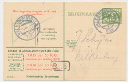 Spoorwegbriefkaart G. NS222 E - Locaal Te Valkenburg 1929 - Postal Stationery