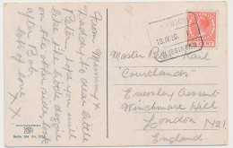 Treinblokstempel : Harwich - Vlissingen I 1930 - Unclassified
