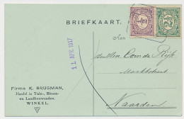 Treinblokstempel : Schagen - Wognum I 1917 ( Winkel ) - Unclassified