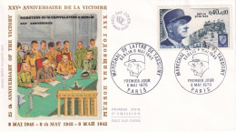 FDC 08/05/1970: Maréchal DE LATTRE DE TASSIGNY - Y&T N° 1639 - 1970-1979