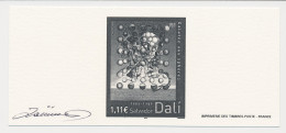 France 2004 - Epreuve / Proof Signed By Engraver Salvador Dali - Painter - Andere & Zonder Classificatie