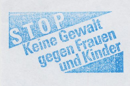 Meter Cut Germany 2002 Stop - No Violence Against Women And Children - Other & Unclassified