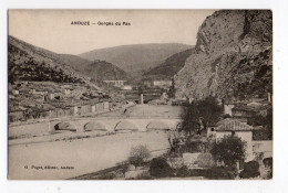 ANDUZE * GARD * GORGES DU PAS * PONT * édit. Puget - Anduze