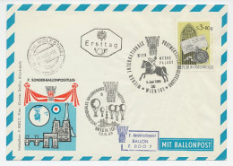 Cover / Postmark Austria 1965 Air Balloon - Balloon Mail - Aerei