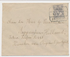 Treinblokstempel : Arnhem - Enschede 1922 I - Unclassified