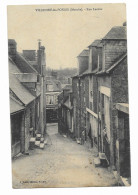 CPA RARE - VILLEDIEU-LES-POELES - Rue Lucette - Edit. J. Sorel - - Villedieu