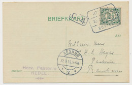 Treinblokstempel : Utrecht - Boxtel II 1915 ( Hedel ) - Unclassified