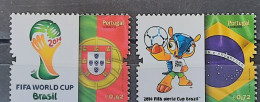 2014 - Portugal - FIFA World Cup Of Football - MNH - 2 Stamps - Nuevos