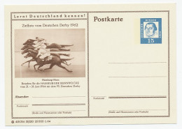 Postcard Germany 1964 Hamburger Race Week - Horse Racing - Hippisme