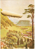 Allemagne / 1988 / Oblitération " Journée Du Timbre ", Ferdinand Graf Von Zeppelin - Zeppelines