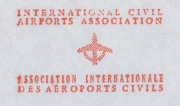 Meter Cover France 1981 International Civil Airports Association - Aviones