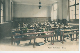 CPA Paris Lycée Montaigne Etude - Bildung, Schulen & Universitäten