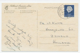 Postagent SS Maasdam 1966 : Naar Ermelo - Zonder Classificatie