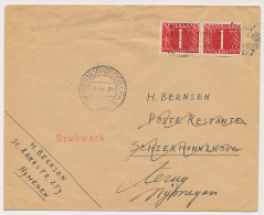 VH H 196 B IJspostvlucht Nijmegen - Schiermonnikoog 1947 - Ohne Zuordnung