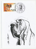 Maximum Card Bulgaria 2002 Dog - St. Hubert Hound - Bloodhound - Andere & Zonder Classificatie