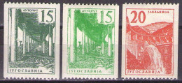 Yugoslavia 1959 - Industry And Architecture Coil Stamps - Mi 898-899a,b - MNH**VF - Unused Stamps