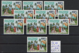 Polynésie Française - 10 X PA176 - Brasiliana - 1983 - MNH - Ungebraucht