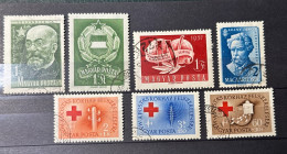1957  Hungary Lot Used Stamps - Gebruikt