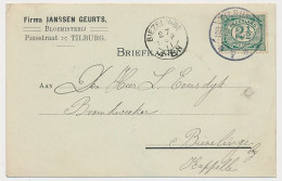 Firma Briefkaart Tilburg 1911 - Bloemisterij - Zonder Classificatie