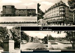 73549977 Zwickau Sachsen Bahnhof Robert Schumann Denkmal Mokko Milch Bar Anlagen - Zwickau