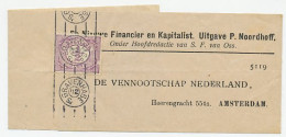 Drukwerkrolstempel / Wikkel - S Gravenhage 1912 - Zonder Classificatie