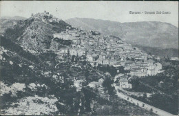 Cr98 Cartolina  Morcone Versante Sud Ovest 1922 Provincia Di Benevento Campania - Benevento