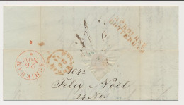 Brussel - DEBOURSE ROTTERDAM - Schiedam 1842 - ...-1852 Préphilatélie