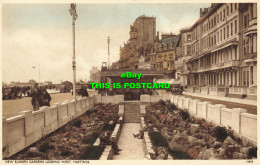 R608587 Hastings. New Sunken Gardens Looking West. Palace Book Shop - Mondo