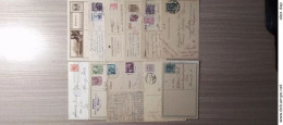 AUSTRIA (LOT-7) > POSTAL HISTORY > 12 Stationary Cards From Empire And 1st Republic Periods - Storia Postale