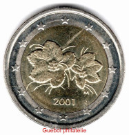 Pièce De 2€ Finlande 2001 "UNC" - Finland