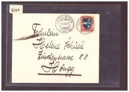 LETTRE AVEC TIMBRE PRO JUVENTUTE 1926 - Storia Postale