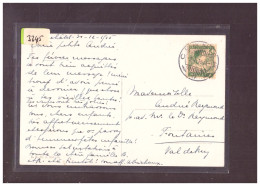 CARTE AVEC TIMBRE PRO JUVENTUTE 1915 - Lettres & Documents