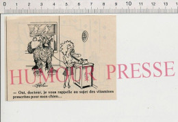 2 Vues Humour Médicament Vitamines Pour Chien Métier Docteur Vétérinaire ? + Réveil-Matin Grosse Caisse Musique - Ohne Zuordnung