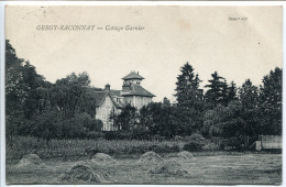 CPA Voyagé 1913 * GERGY RACONNAY Cottage Garnier * Bonnot Editieur - Autres & Non Classés