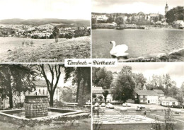 73549330 Tambach-Dietharz Panorama Kurpark Brunnen Im Park Milchbar Tambach-Diet - Tambach-Dietharz