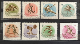 1956  Hungary  Sports Used Stamps - Usado