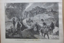 1884 ANDORRE   La République Dandorre ANDORRE LA VILLE   TYPES ANDORRANS - Prints & Engravings