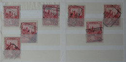292D : Lot Avec Oblitérations Chemin De Fer ( 2° ) - Used Stamps