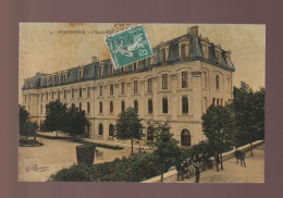 CPA - 42 - Montbrison - L'Ecole Normale - Colorisée Animée - Circulée - Montbrison