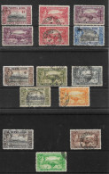 SIERRA LEONE 1938 - 1944 FINE USED SET TO 10s SG 188/199 - Sierra Leona (...-1960)