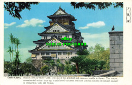 R608206 Osaka Castle. Built In 1584 By Hideyoshi. Fukuda Card - Mondo