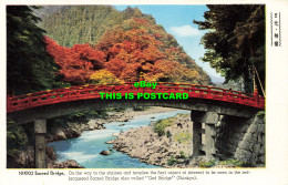 R608208 Nikko Sacred Bridge. Fukuda Card - Mondo