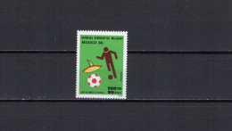 Malagasy - Madagascar 1986 Football Soccer World Cup Stamp MNH - 1986 – México