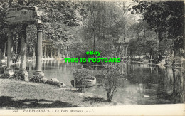 R609241 Paris. XVII. Le Parc Monceau. LL. 325. Levy Et Neurdein Reunis - Mondo