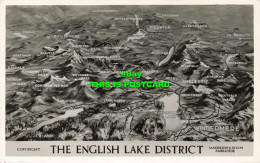 R608699 The English Lake District. Map. Sanderson And Dixon. RP - Mondo