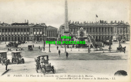 R609251 Paris. La Place De La Concorde Vue Sur Le Ministere De La Marine. L AAut - Mondo