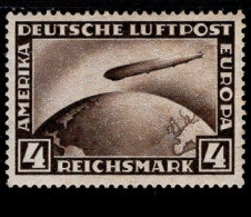 Deutsches Reich 424 Luftschiff Graf Zeppelin  MLH * Falz - Unused Stamps